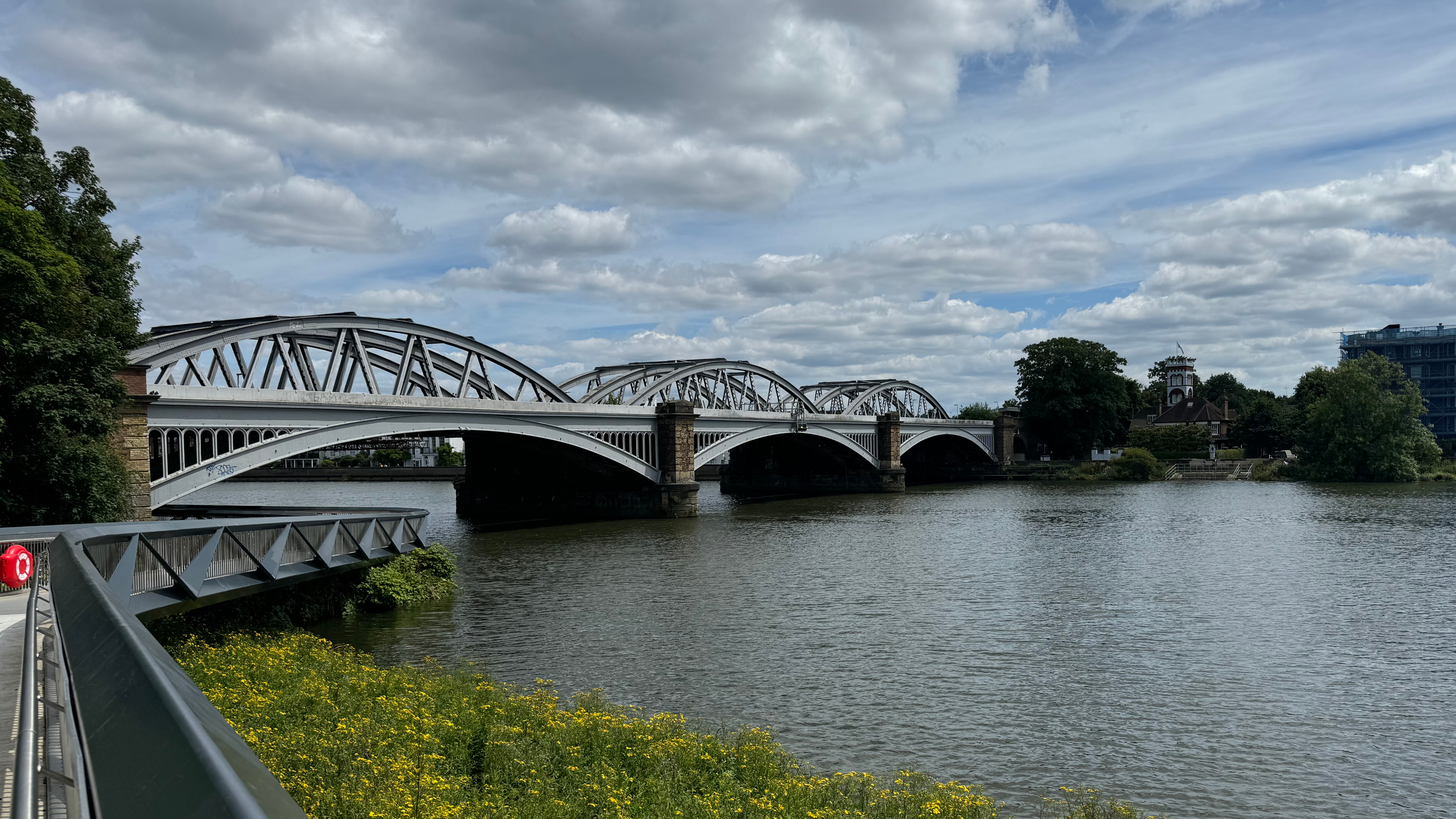 Barnes Bridge renewal works